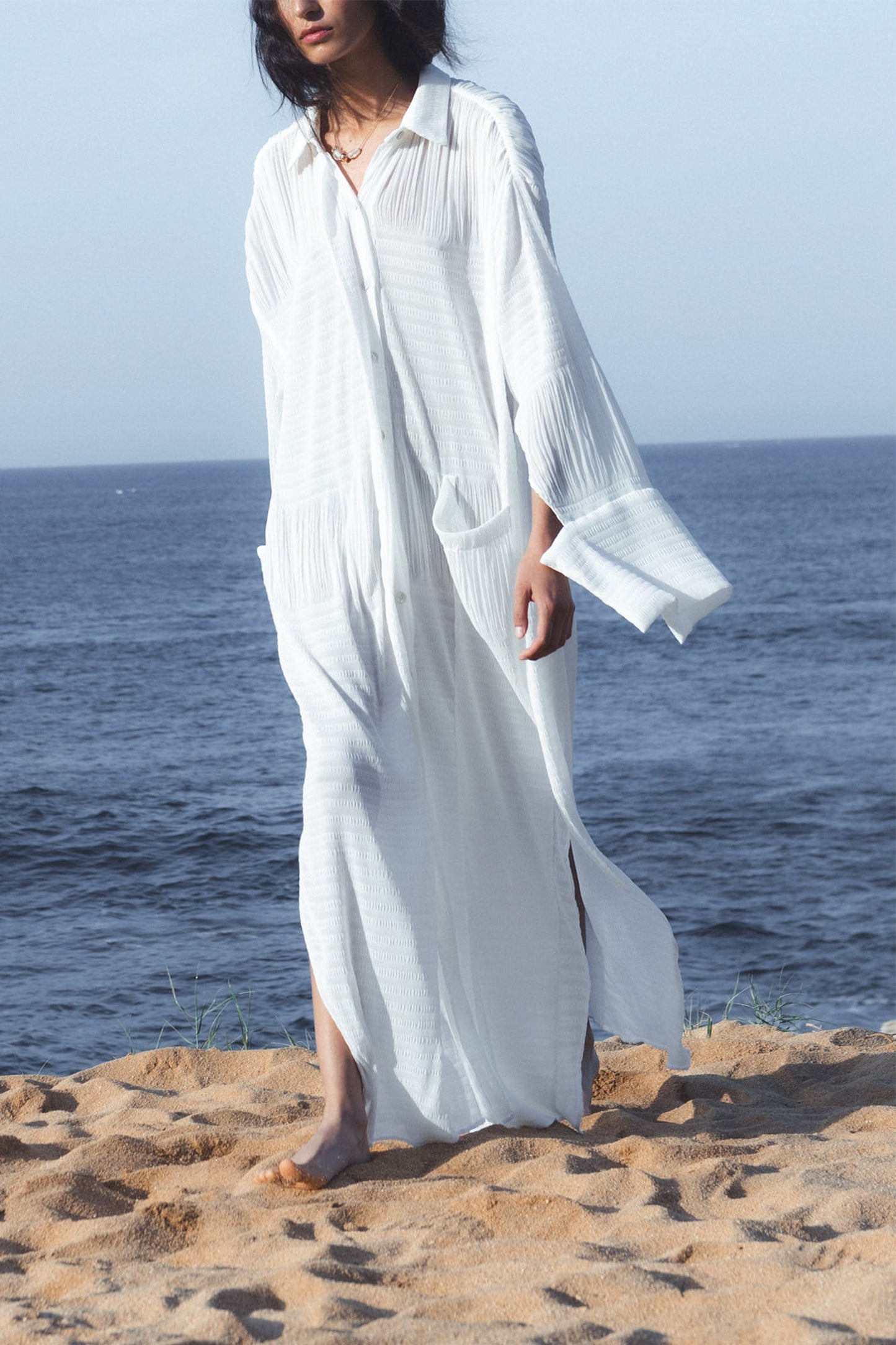 LONG BAGGY SHIRT