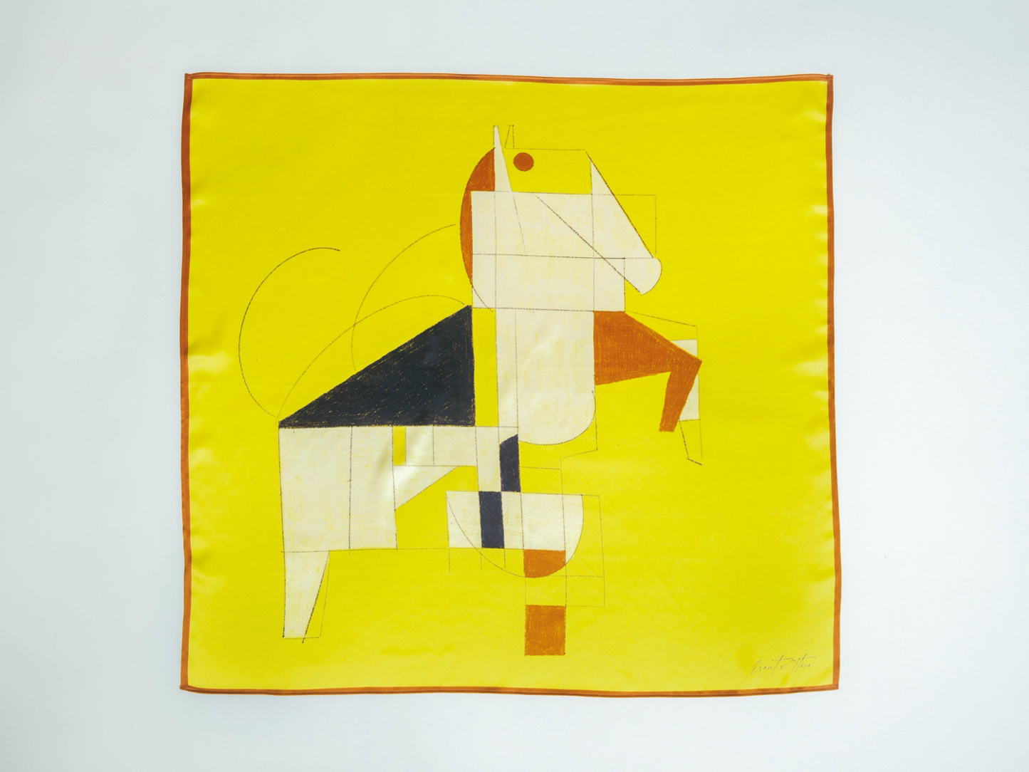 A REARING HORSE
